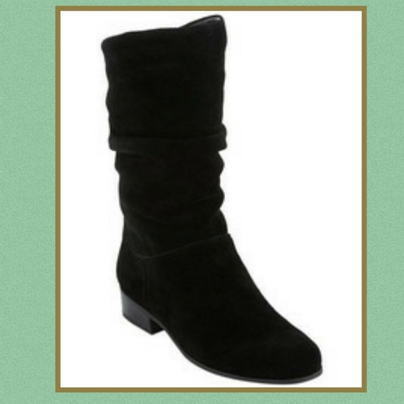St. John's Bay Shoes - St Johns Bay Suede Slouch midcalf Boots
7 1/2